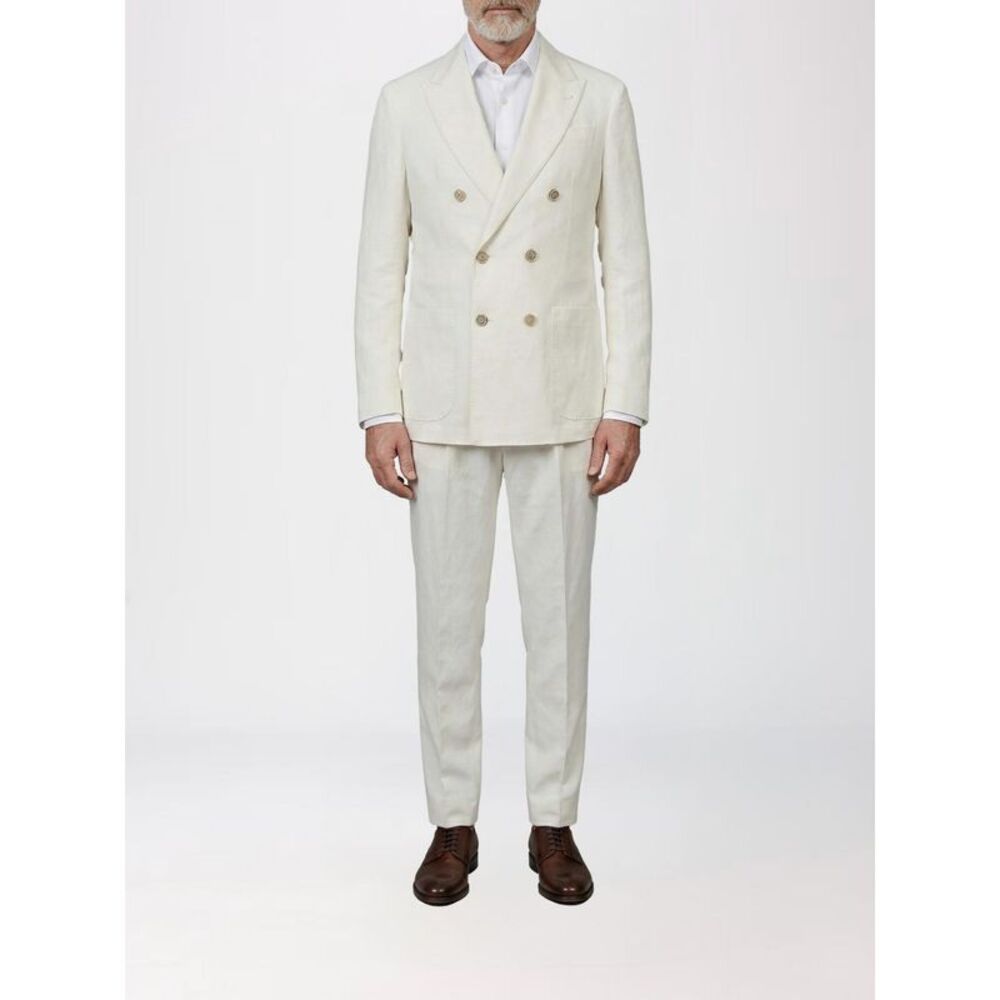 Eleventy Suit Men White